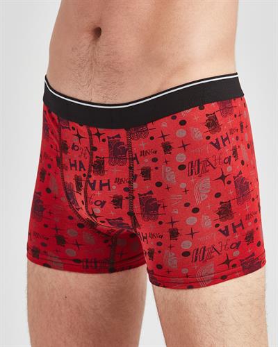 Erkek Boxer Kırmızı