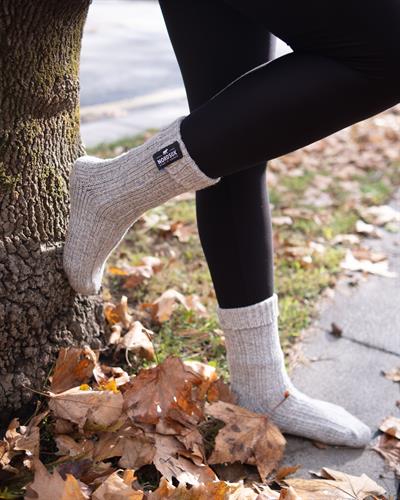 Erkek Kışlık Yün Bot Çorabı 3lü Kutu 