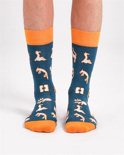 Mystic Etnik Desenli Çorap