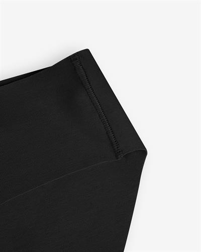 Kadın Dikişsiz Pima Pamuk Slip Siyah