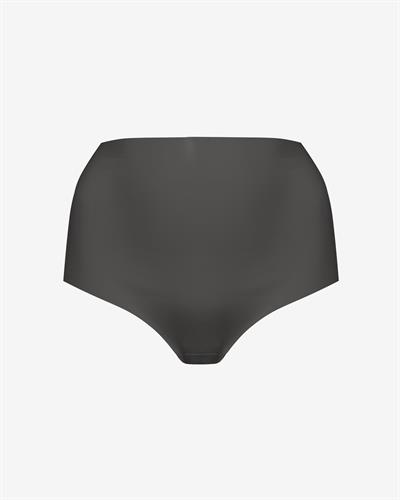 Kadın Dikişsiz Pima Pamuk Yüksek Bel Külot Siyah