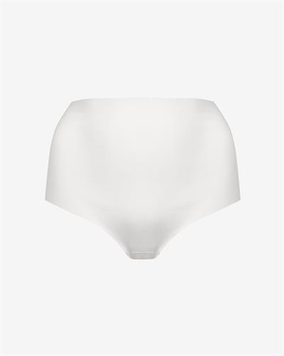 Kadın Dikişsiz Pima Pamuk Yüksek Bel Külot Beyaz
