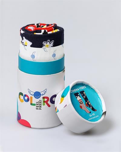 Popcorn Cinema Eşi Farklı Çorap