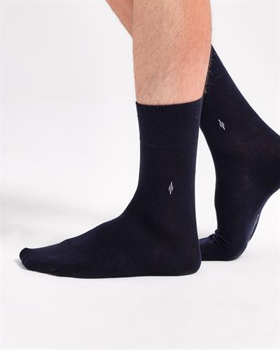 Erkek Premium Dikişsiz Bambu Çorap Lacivert