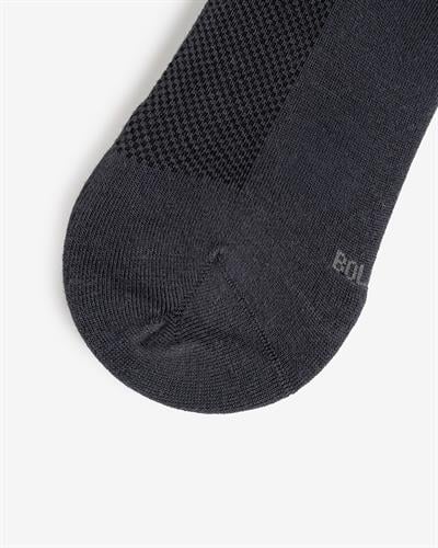 Unisex Premium Dikişsiz Görünmez Bambu Çorap Füme