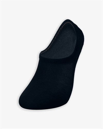 Unisex Premium Dikişsiz Görünmez Bambu Çorap Lacivert