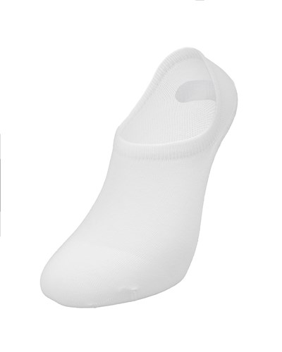 Unisex Premium Dikişsiz Görünmez Çorap Beyaz