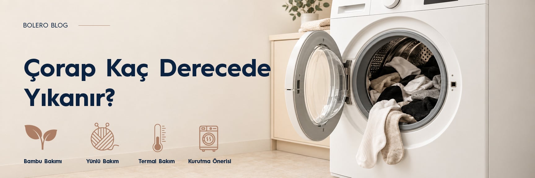 Çorap Kaç Derecede Yıkanır