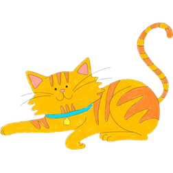 Hero Kedi sticker görseli