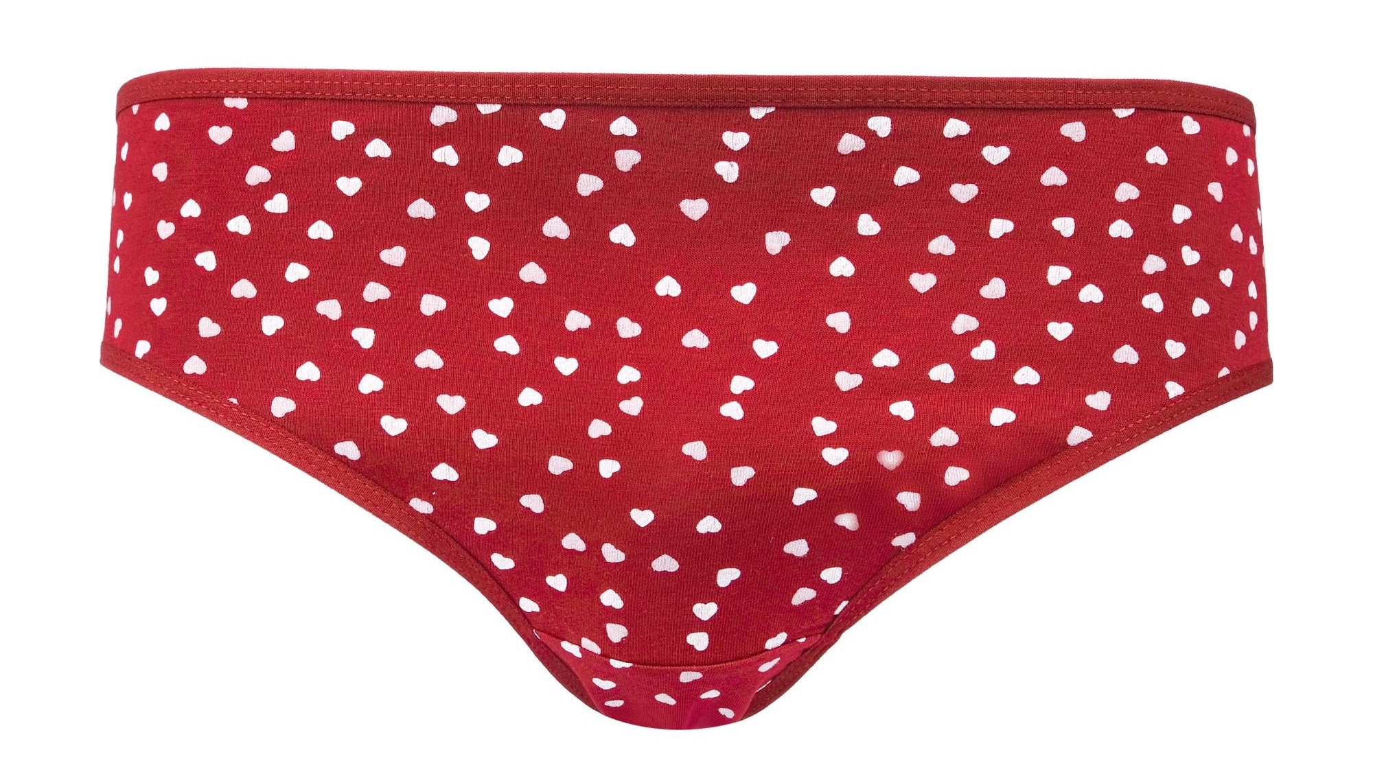 iç giyimde romantik dokunuş,pamuğun yumuşaklığı kalp desenleriyle buluşuyor,kadın iç giyim,kalp desenli slip külot,kadın 3