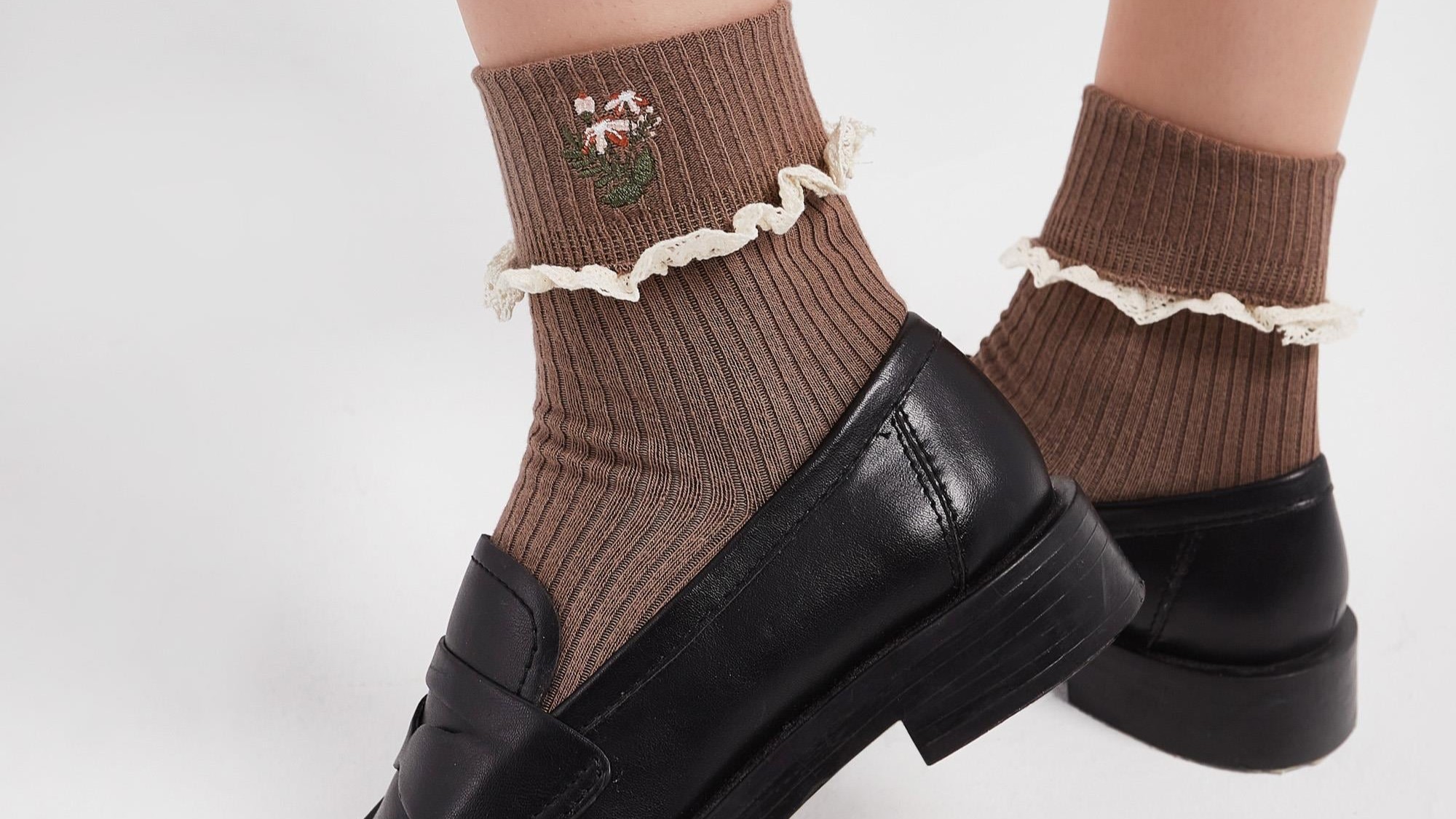 Bolero,Romantik yaz stili,Loafer çorap,Kadın soket çorap,Vintage kombin