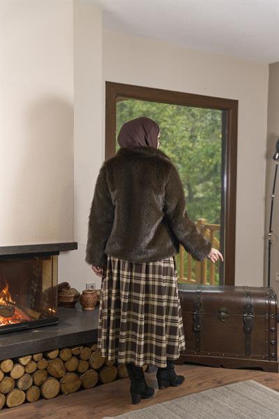 FLR-01 Kürk Kahverengi