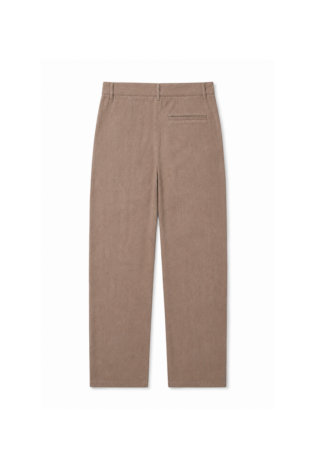 Baggy Fit Kalıp Pamuklu Keten Pantolon