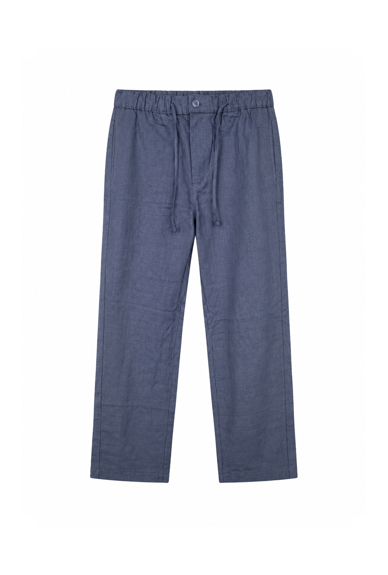 Baggy Kalıp Pamuklu Keten Klasik Pantolon