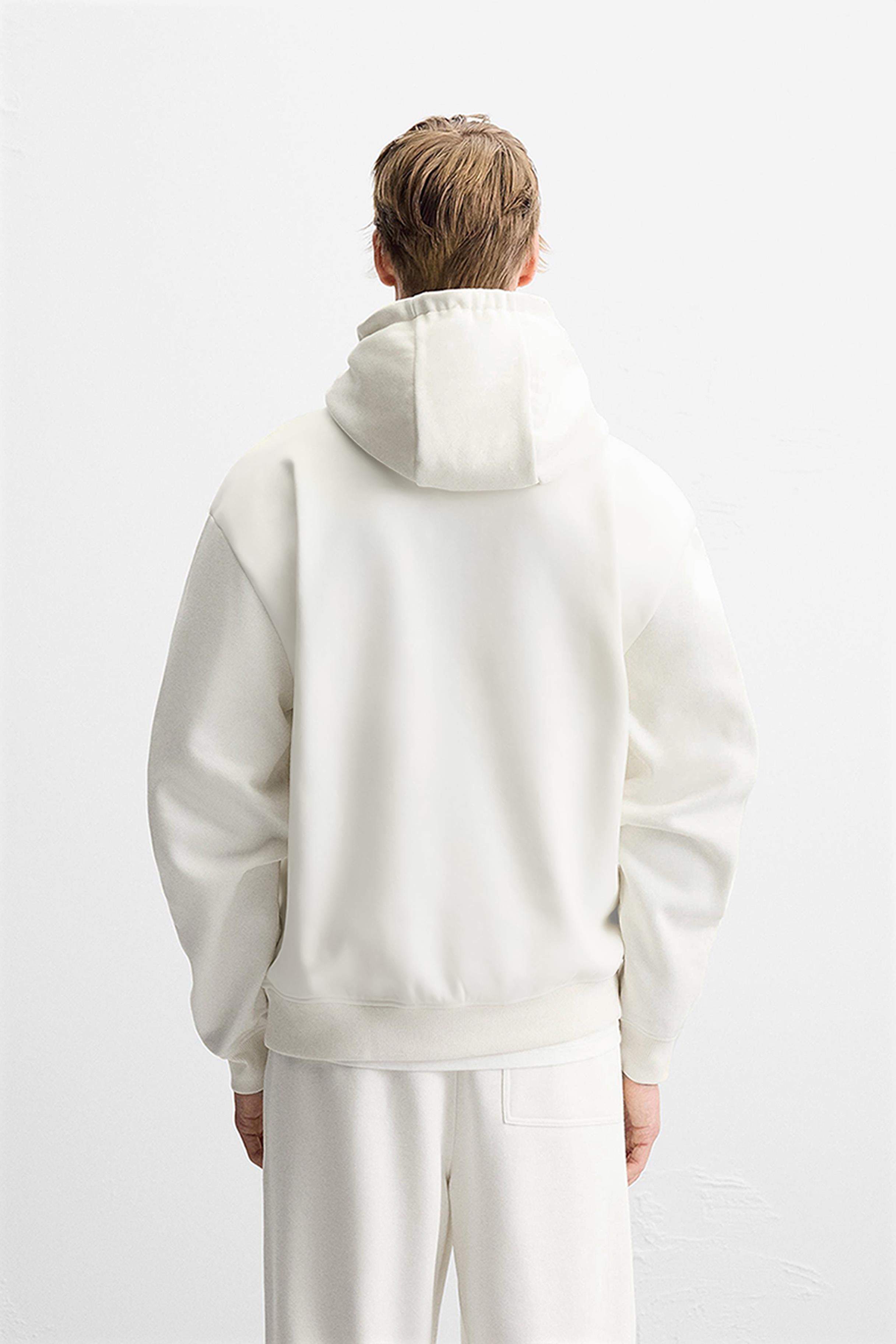 Kanguru Cepli Oversize Kalıp Unisex Düz Hoodie