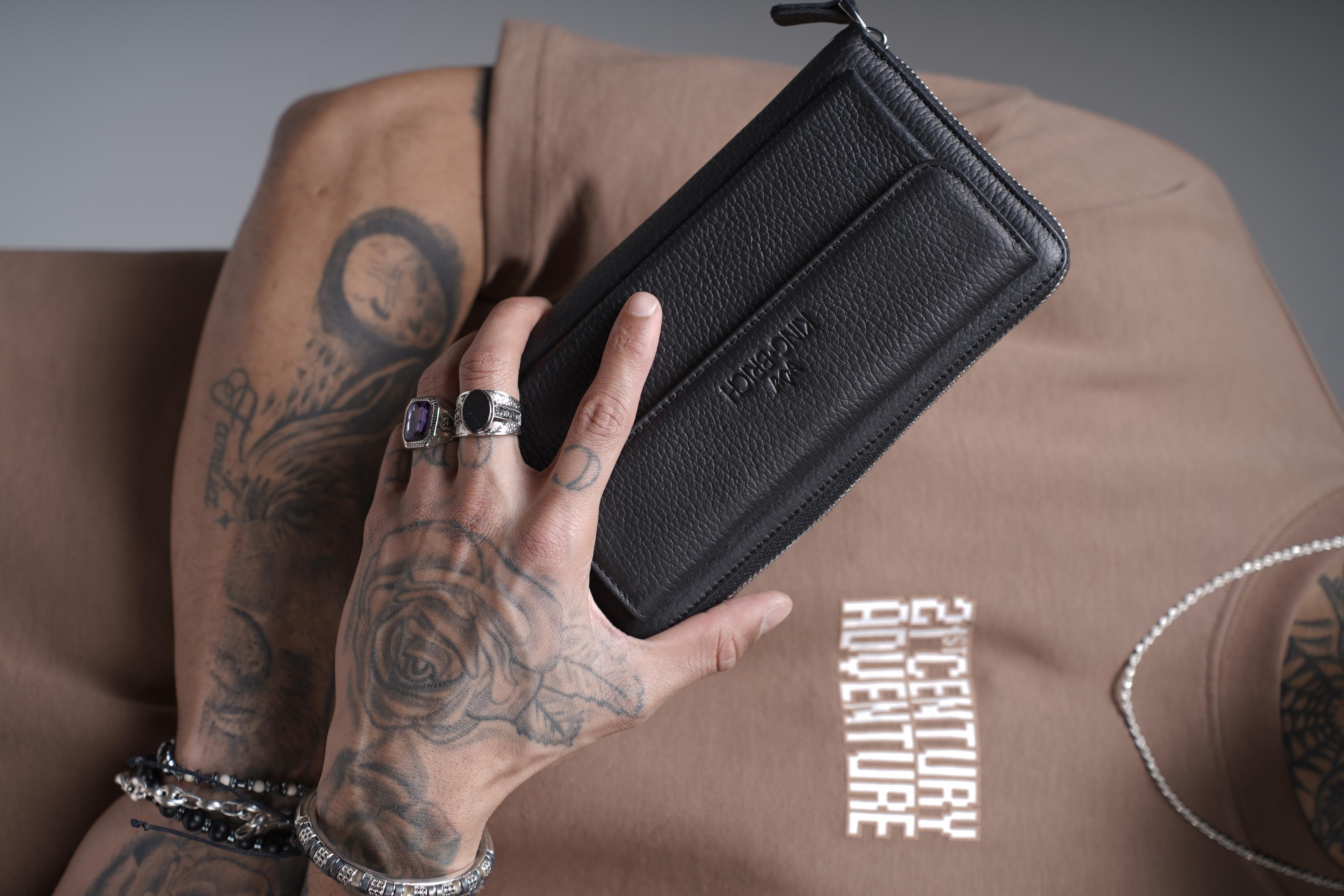 Kapaklı Hakiki Deri Unisex El Çantası