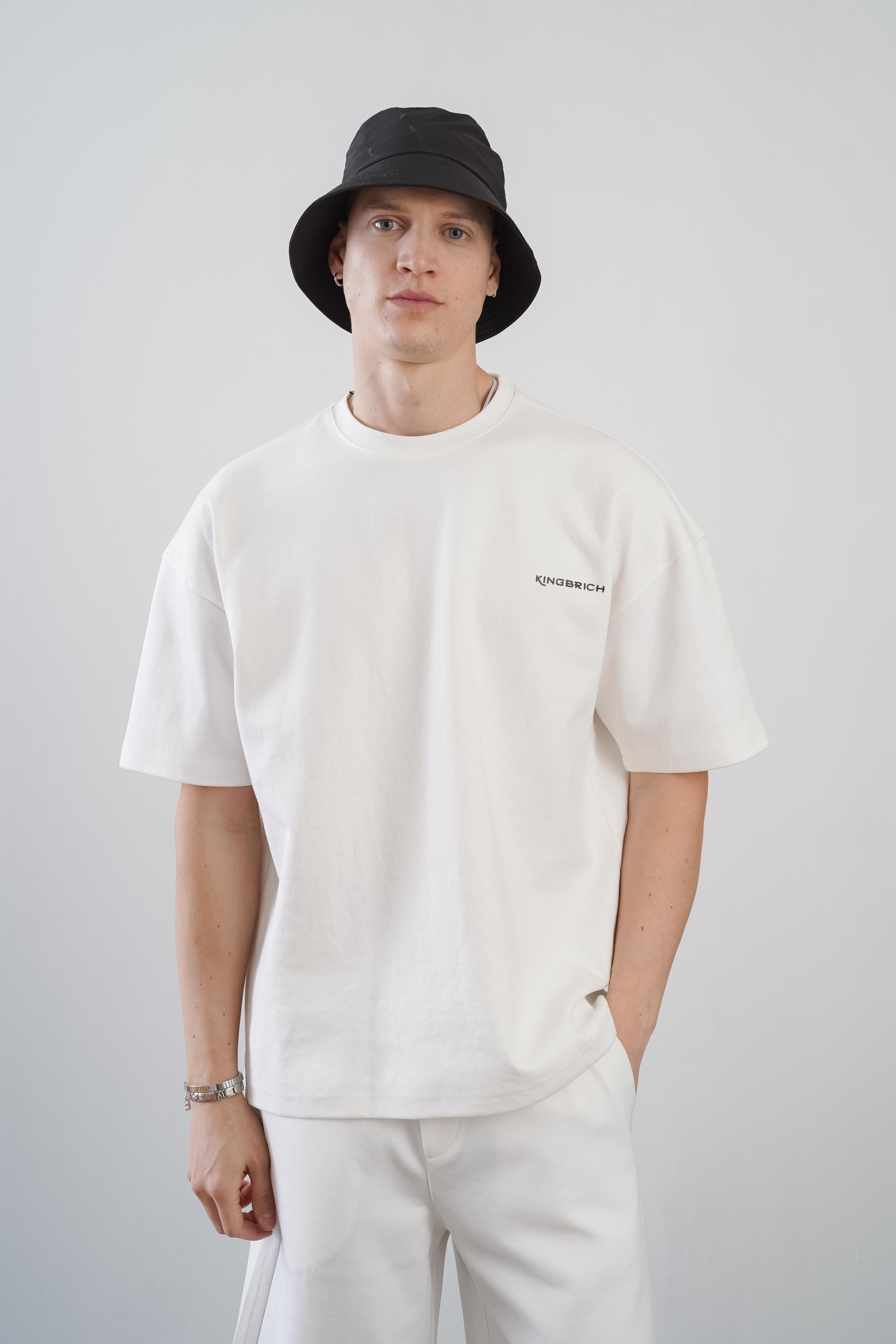 King Brich Baskılı Oversize Kalıp Unisex Şort Takım