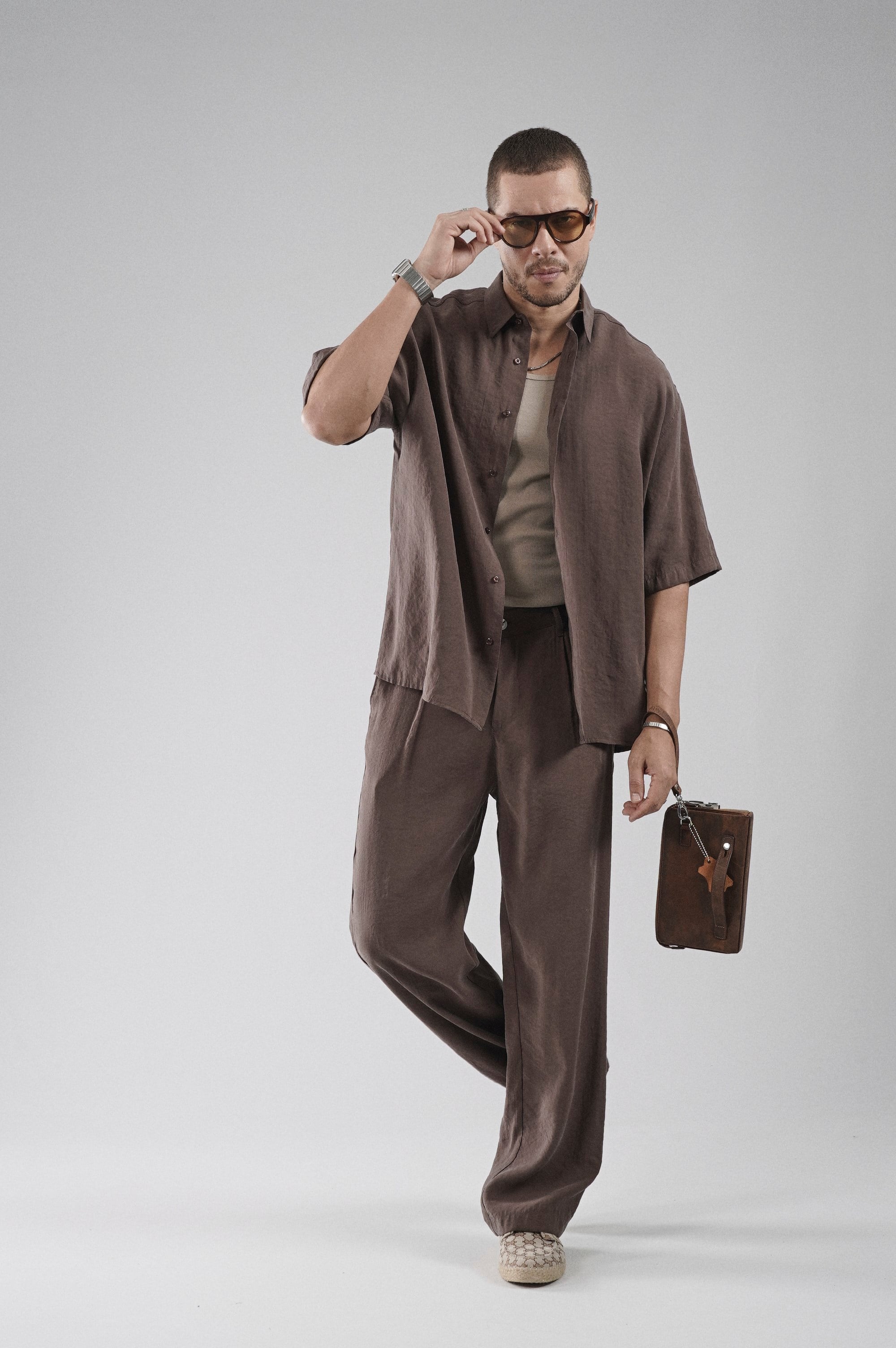 Oversize Kalıp Erkek Modal Alt Üst Takım