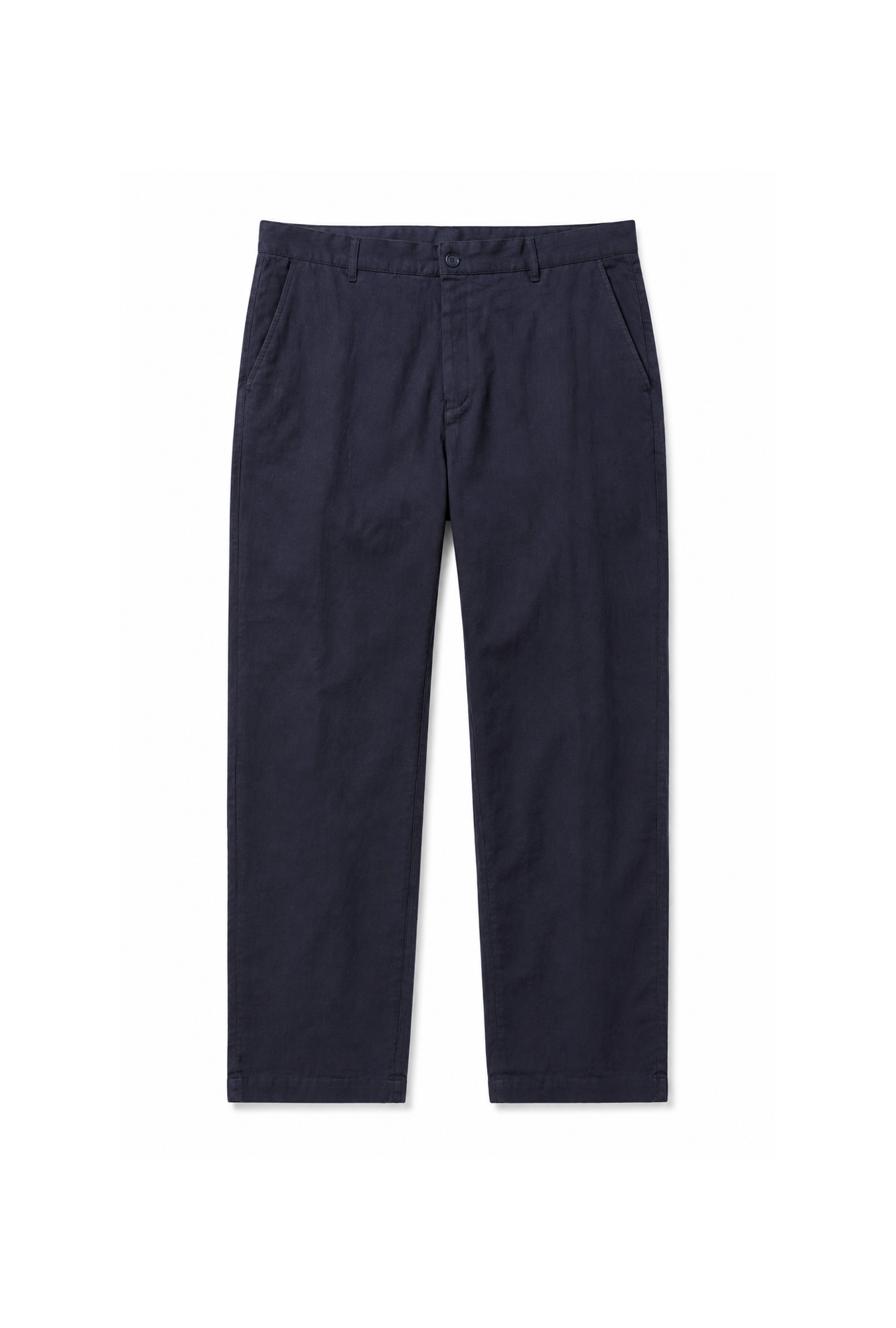 Regular Kalıp Pamuklu Keten Klasik Pantolon