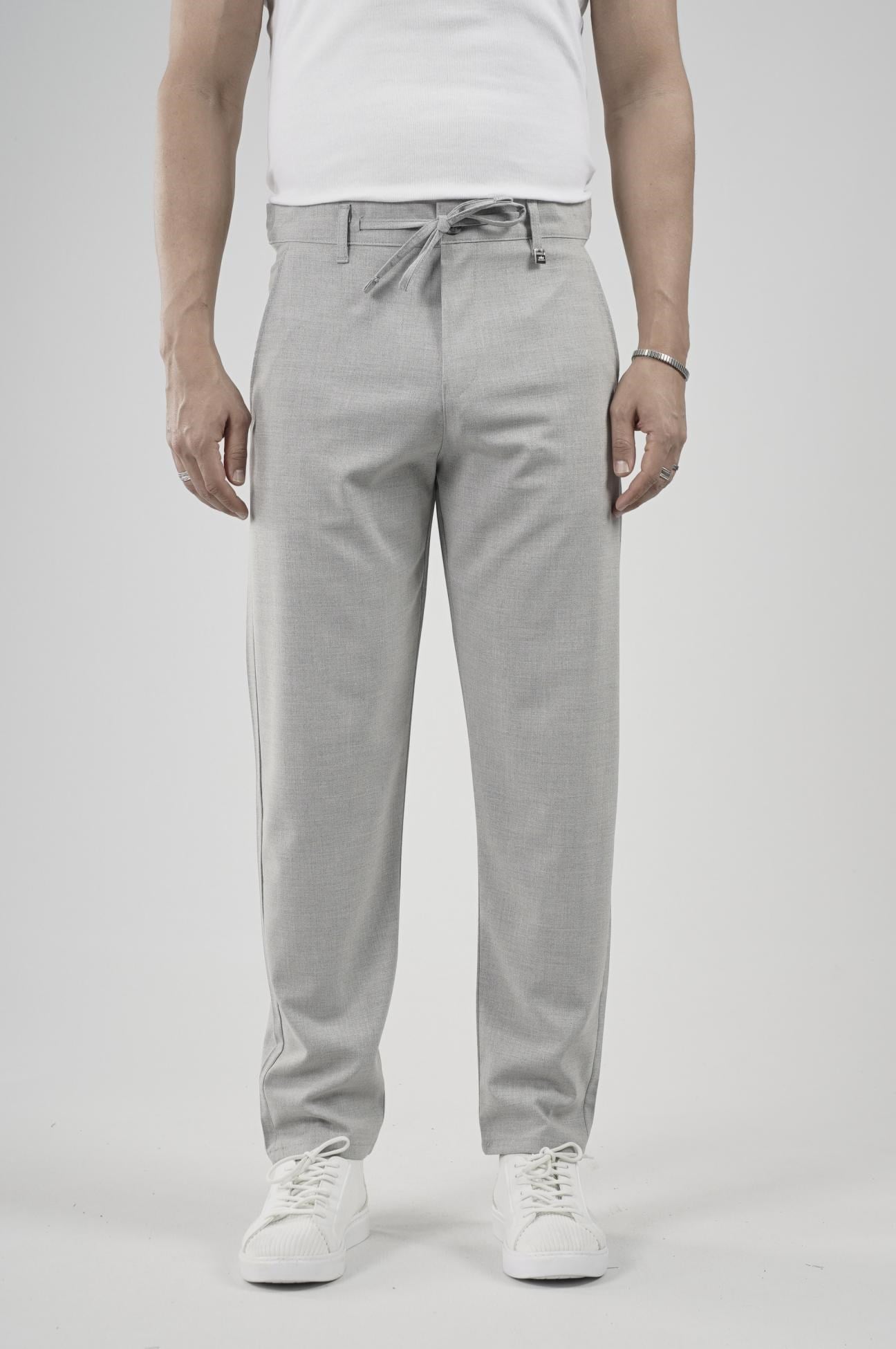 Skinny Kalıp Kumaş Pantolon