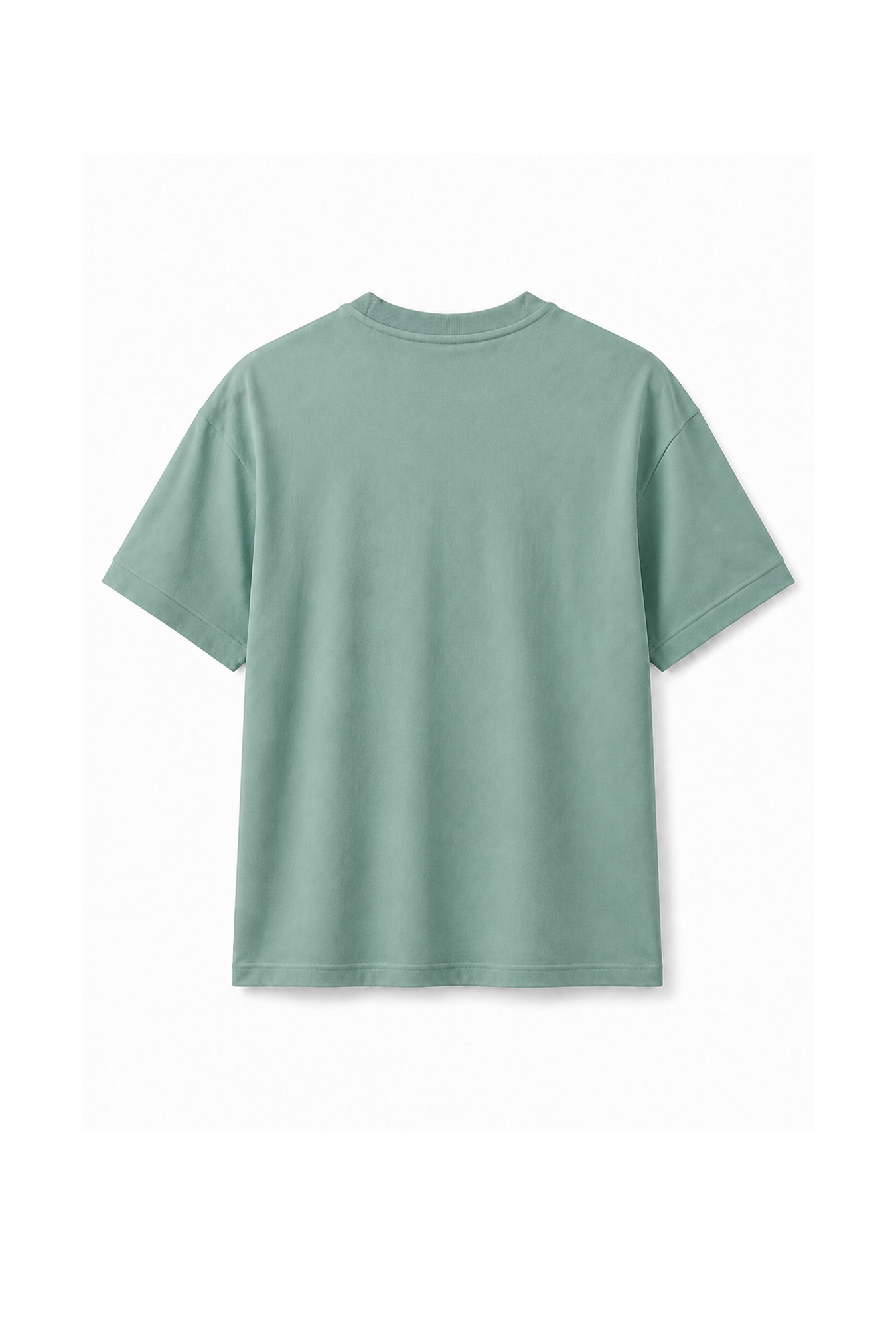 Slim Fit Kalıp Kolu Ribanalı Basic %100 Pamuklu Tişört