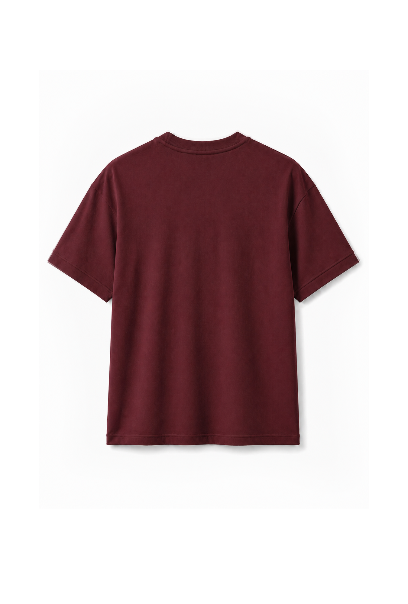 Slim Fit Kalıp Kolu Ribanalı Basic %100 Pamuklu Tişört