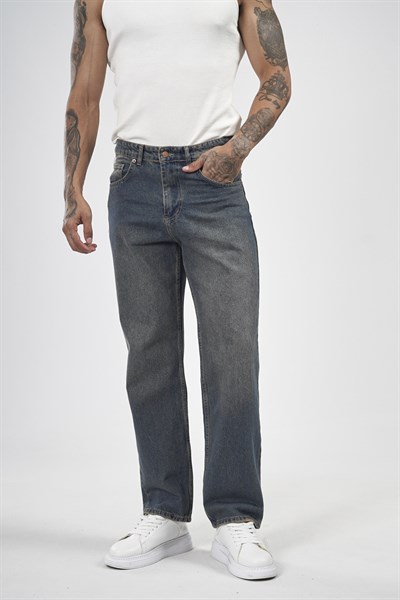 Baggy Fit Kalıp Erkek Jean