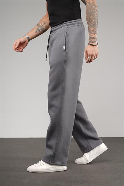 Baggy Kalıp Beli Lastikli Alt Eşofman