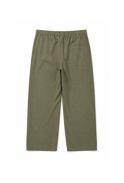 Baggy Kalıp Pamuklu Keten Klasik Pantolon