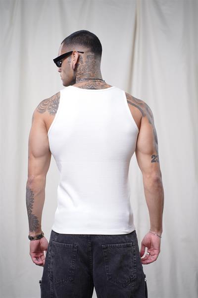 Baskılı Esnek  Slim Fit  Kaşkorseli Erkek Sporcu Atlet