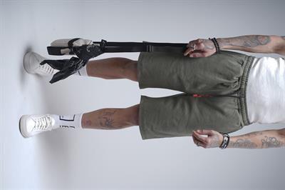 Beli Lastikli Cepli Regular Kalıp Erkek Şort Bermuda