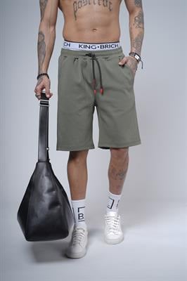 Beli Lastikli Cepli Regular Kalıp Erkek Şort Bermuda