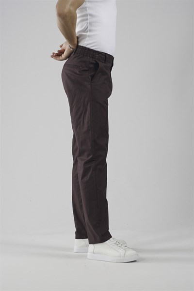 Beli Lastikli Regular Kalıp Chino Likralı Erkek Pantolon
