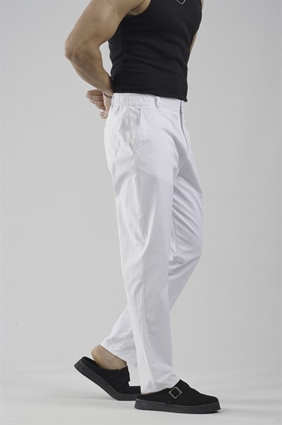 Beli Lastikli Regular Kalıp Chino Likralı Erkek Pantolon
