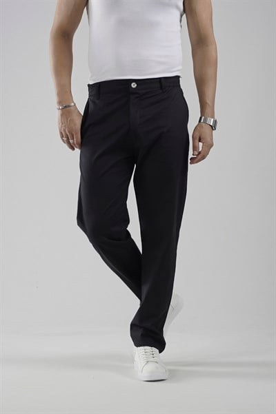 Beli Lastikli Regular Kalıp Chino Likralı Erkek Pantolon
