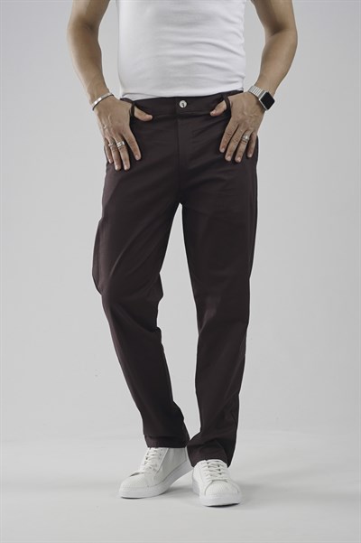 Beli Lastikli Regular Kalıp Chino Likralı Erkek Pantolon