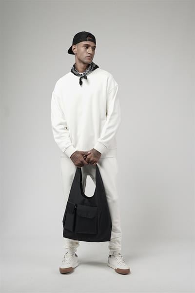 Bisiklet Yaka Oversize Kalıp Sweat Pantolon Alt Üst Takım