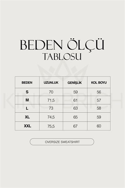 Erkek Göğüs Figür ve Tipografi Baskılı Bisiklet Yaka Oversize Sweatshirt