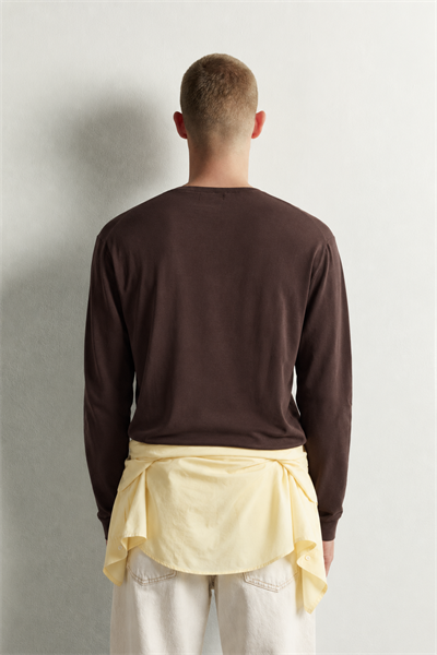 Erkek Henley Yaka Düğmeli Oversize Sweatshirt