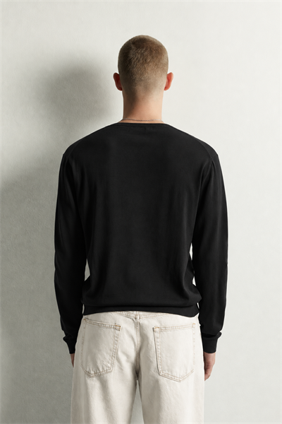 Erkek Henley Yaka Düğmeli Oversize Sweatshirt