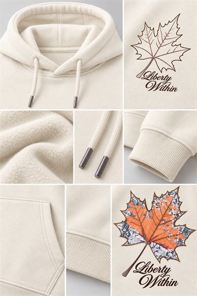 Erkek Oversize İçi Şardonlu Kapüşonlu Patch Baskılı Sweatshirt