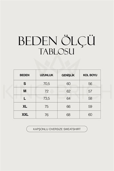 Erkek Van Gogh Patch Baskılı Şardonlu Kapüşonlu Oversize Sweatshirt