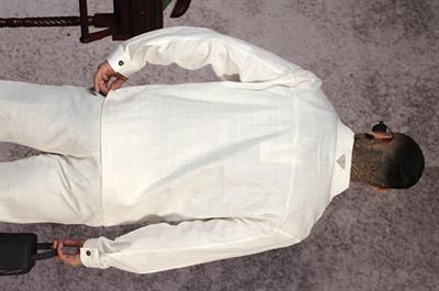 Gömlek Yaka Fermuarlı Keten Alt Üst Takım