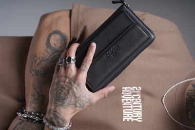 Kapaklı Hakiki Deri Unisex El Çantası