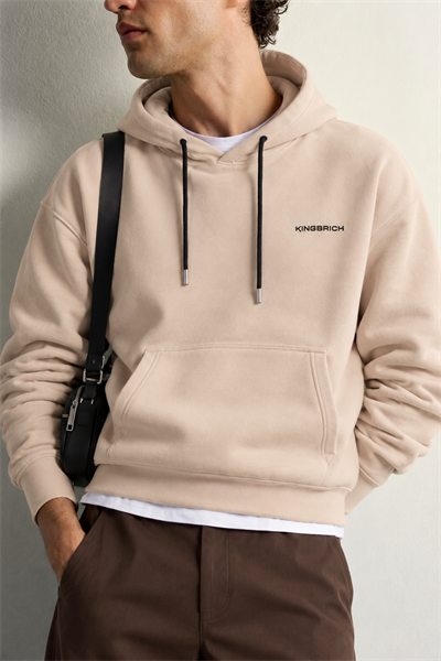 Kapuşonlu Baskılı Oversize Kalıp Unisex Hoodie Sweatshirt