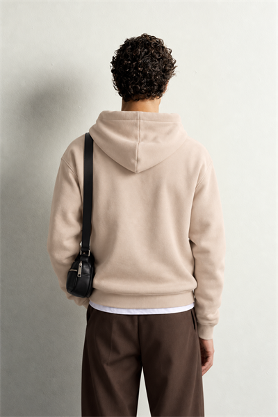 Kapuşonlu Baskılı Oversize Kalıp Unisex Hoodie Sweatshirt