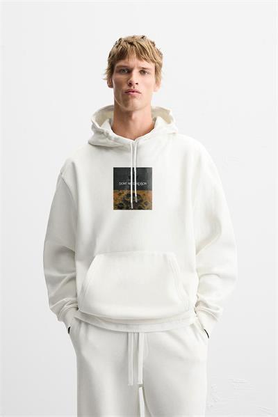 Kapuşonlu Dont Need Reason Baskılı Sweatshirt