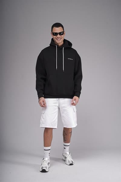 Kapuşonlu Oversize Kalıp Pablo Escobar Baskılı Unisex Hoodie Sweatshirt