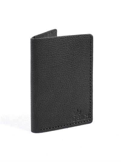 Kenarları Dikiş Detaylı Kartlık Hakiki Deri Cüzdan