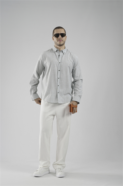 Kingbrich Çizgili Regular Kalıp Erkek Gömlek